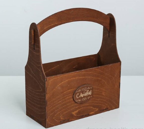 Ящик для подарков (дерево) Ящик для подарков (дерево)