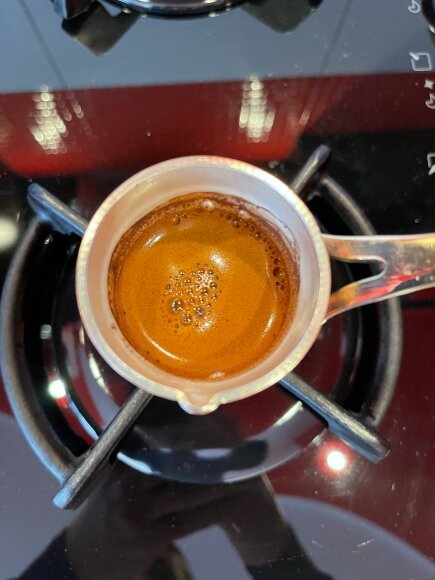 Кованая медная джезва "Фортуна" (аналог SOY) 225 мл Кованая медная джезва "Фортуна" (аналог SOY) 225 мл