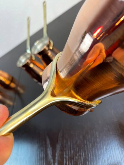 Кованая медная джезва "Фортуна" (аналог SOY) 440 мл    