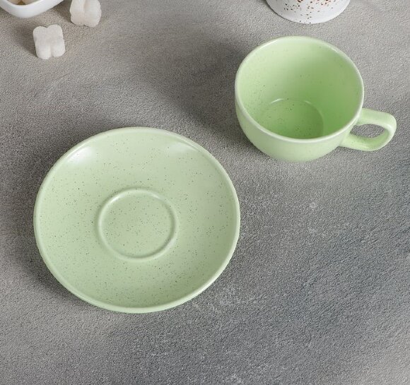 Чашка с блюдцем «Амелия», 200 мл