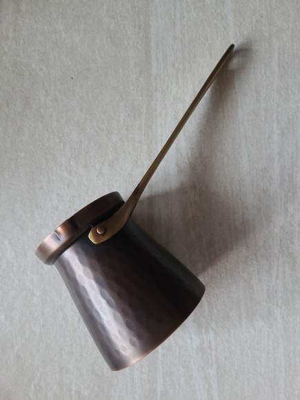 Джезва CoffeKoff 240 мл Патина Чеканка (Низкая)    Джезва CoffeKoff 240 мл Патина Чеканка (Низкая)