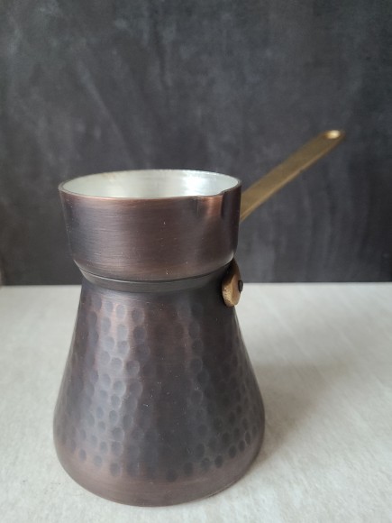 Джезва CoffeKoff 360 мл Патина (Высокая) Чеканка