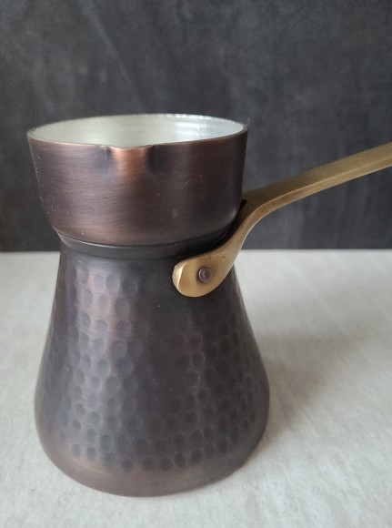 Джезва CoffeKoff 360 мл Патина (Высокая) Чеканка