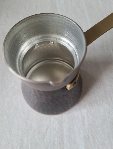 Джезва CoffeKoff 360 мл Патина (Высокая) Чеканка