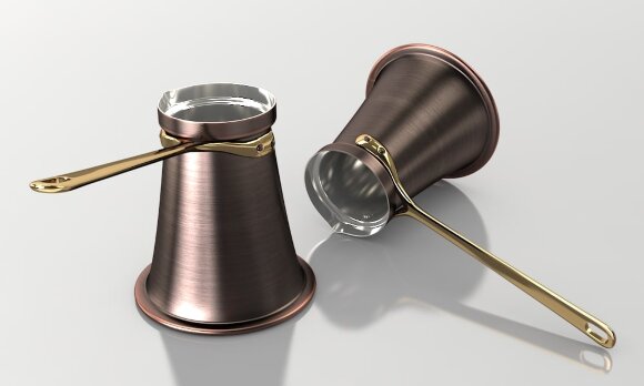 ДЖЕЗВА ZH  "ВОСТОК" 320МЛ (ПАТИНА)