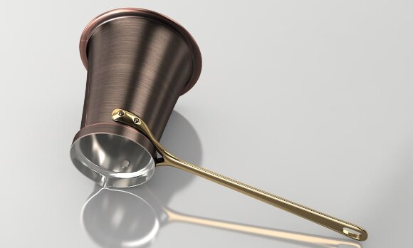 ДЖЕЗВА ZH  "ВОСТОК" 320МЛ (ПАТИНА)