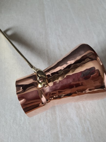 Джезва CoffeKoff 190 мл (Высокая) Чеканка Джезва CoffeKoff 190 мл (Высокая) Чеканка