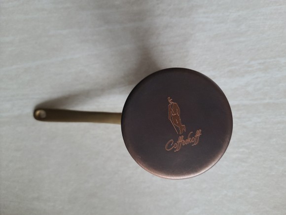 Джезва CoffeKoff 190 мл Патина (Высокая) Чеканка