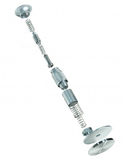 Темпер для кофе динамометрический с упором и шкалой 58 мм