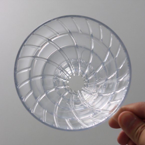 Воронка пластиковая (пуровер) V-02 для заваривания способом Hario. Воронка пластиковая (пуровер) V-02 для заваривания способом Hario.