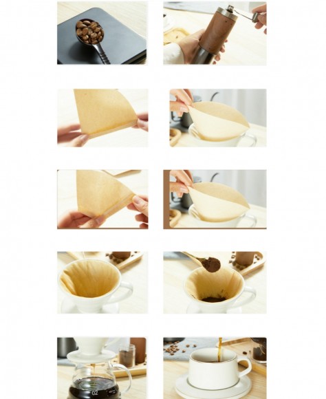 Воронка керамическая (пуровер) V-02 для заваривания способом Hario. 