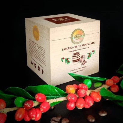 Кофе Jamaica Blue Mountain (JBM) шкатулка