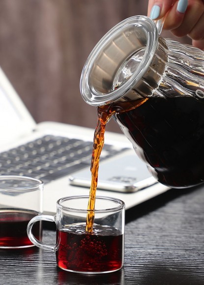 Чайник-кемекс стеклянный для кофе (360 мл) №2