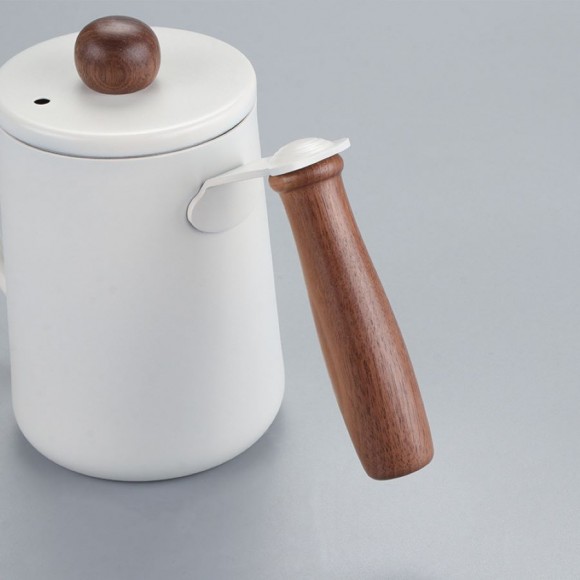 Чайник стальной с длинным носиком 600 мл. Молочный №1 Чайник стальной с длинным носиком 600 мл. Молочный №1