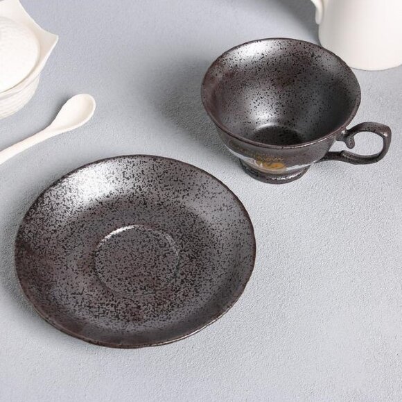 Чайная пара "Насладись моментом". 250 мл Чайная пара "Насладись моментом". 250 мл