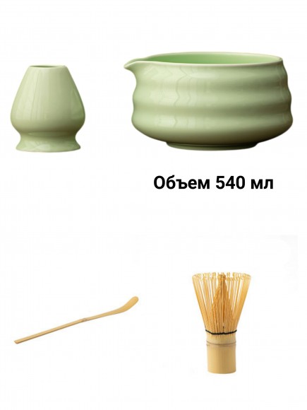 Набор для приготовления матчи, 4 пр.       