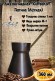 Джезва CoffeKoff 360 мл Патина (Высокая) Легкая