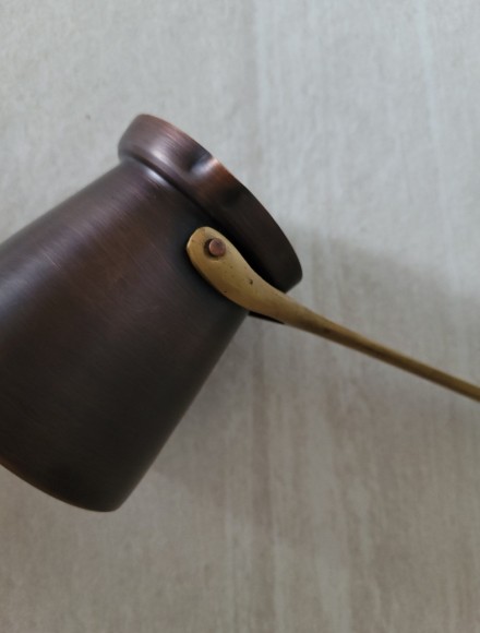 Джезва CoffeKoff 175 мл Патина (Низкая)  