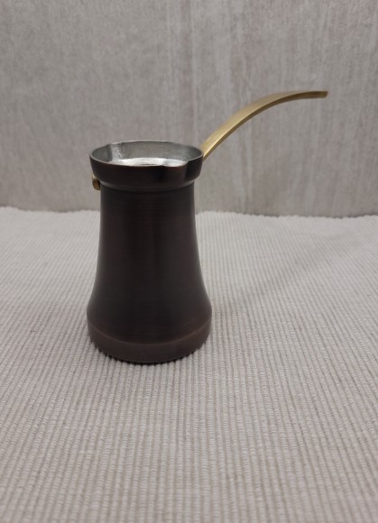 ДЖЕЗВА ZH 120 мл Патина с двумя носиками, для левшей ДЖЕЗВА ZH 120 мл Патина с двумя носиками, для левшей