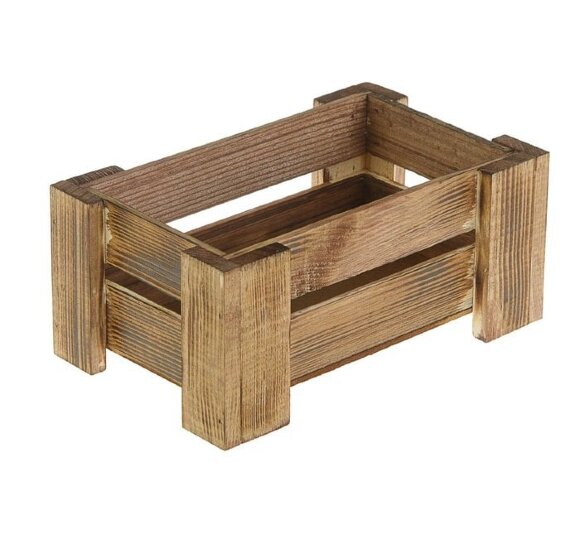 Кашпо деревянное 23×12.5×10 см "Лофт", на ножках Кашпо деревянное 23×12.5×10 см "Лофт", на ножках