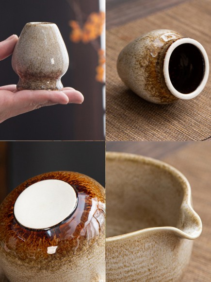 Набор для приготовления матчи, 4 пр.  Светлый мрамор N