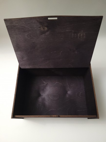 Ящик подарочный "КофейКофф" 30*20*12 (венге дерево)  Ящик подарочный "КофейКофф" 30*20*12 (венге дерево)