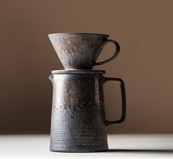 Набор для приготовения кофе "Антик" (пуровер и чайник) 500 мл Набор для приготовения кофе "Антик" (пуровер и чайник) 500 мл