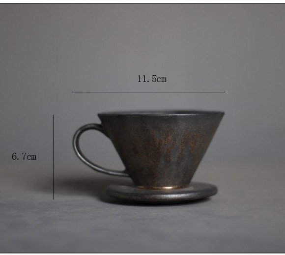 Набор для приготовения кофе "Антик" (пуровер и чайник) 500 мл Набор для приготовения кофе "Антик" (пуровер и чайник) 500 мл