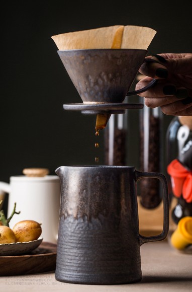Набор для приготовения кофе "Антик" (пуровер и чайник) 500 мл Набор для приготовения кофе "Антик" (пуровер и чайник) 500 мл