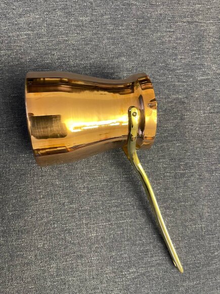 Кованая медная джезва "Фортуна" (аналог SOY) 170 мл Кованая медная джезва "Фортуна" (аналог SOY) 170 мл