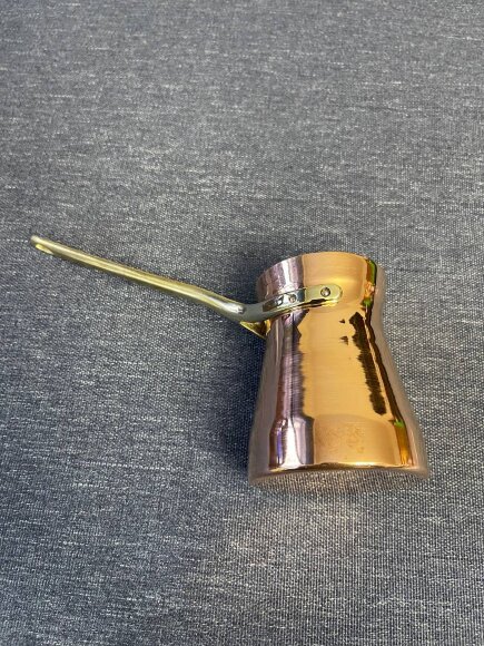 Кованая медная джезва "Фортуна" (аналог SOY) 170 мл Кованая медная джезва "Фортуна" (аналог SOY) 170 мл