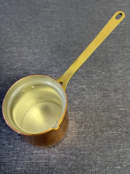 Кованая медная джезва "Фортуна" (аналог SOY) 170 мл Кованая медная джезва "Фортуна" (аналог SOY) 170 мл